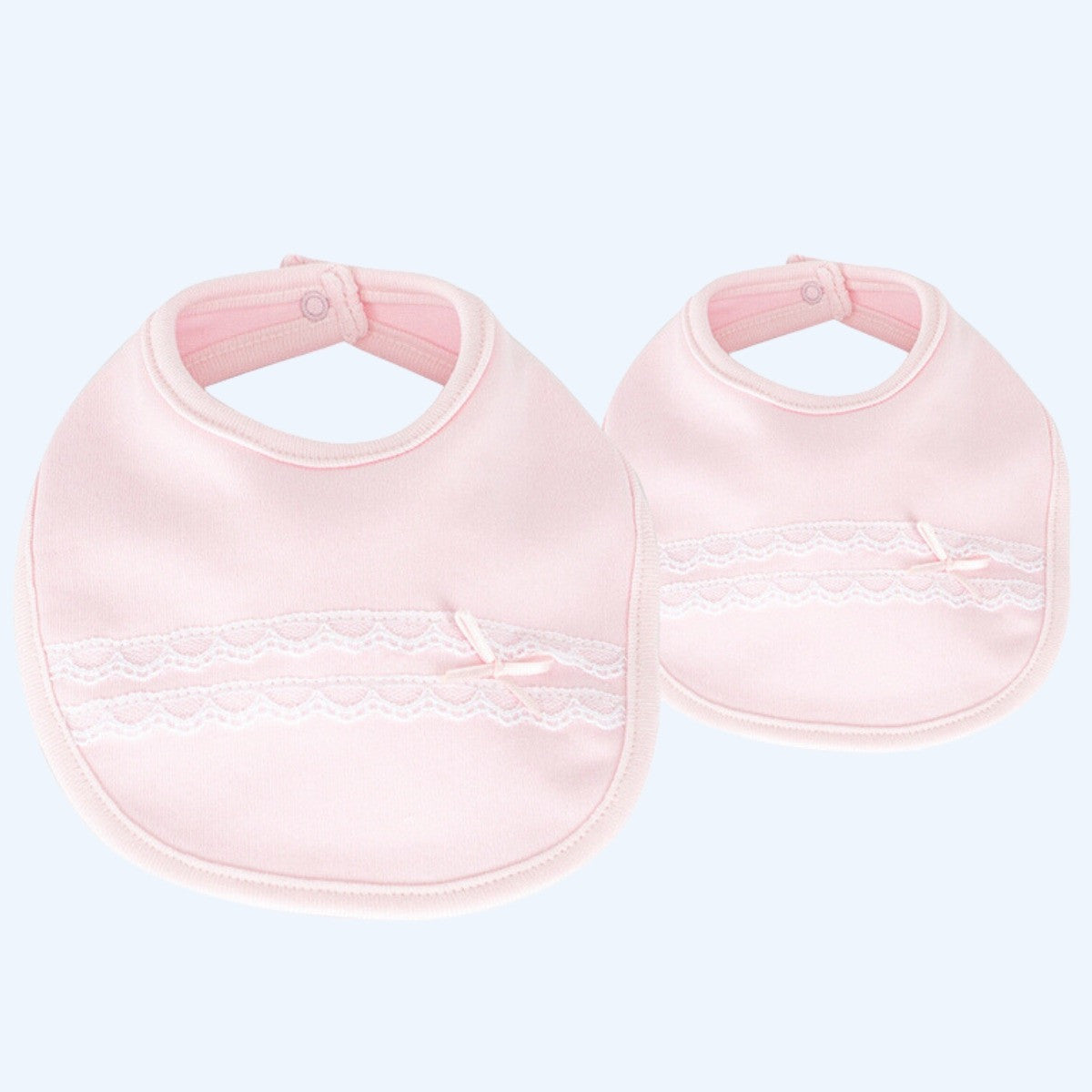 Pack de Dos Baberos Rosas