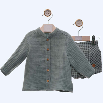 Conjunto Camisa y Short Verde