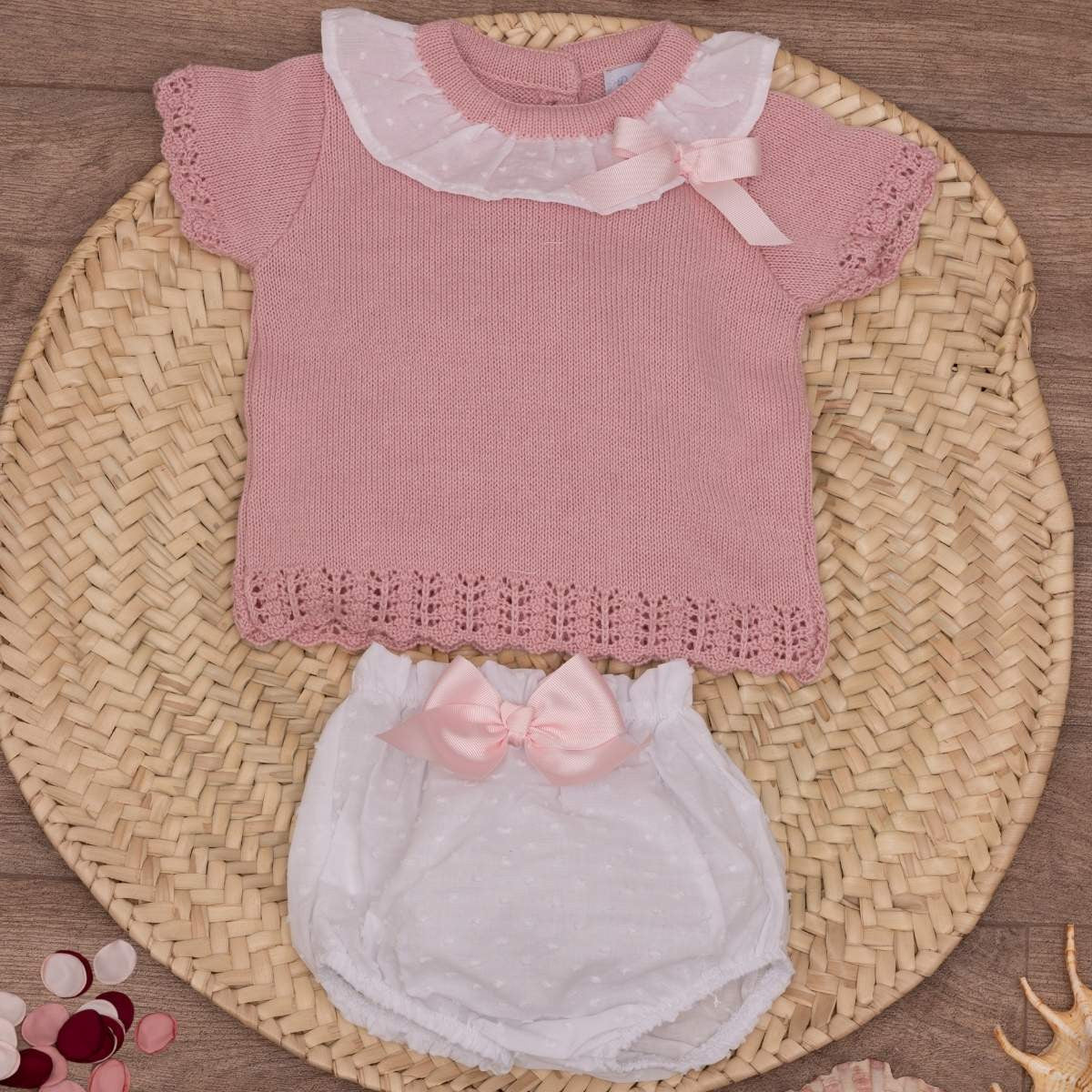 Conjunto de Punto Rosa