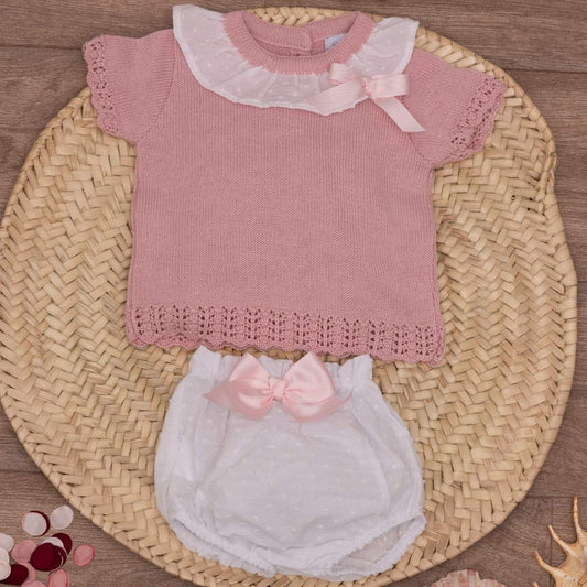 Conjunto de Punto Rosa